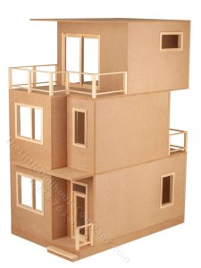 (image for) Urban Town Dollhouse Kit