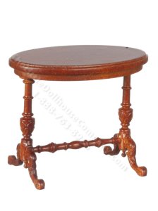 (image for) Miniature Walnut Victorian Sideboard Table