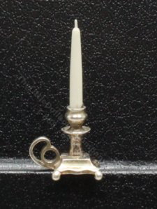 (image for) Miniature Sterling Silver Candle Holder by Vladimir Matusovsky