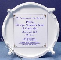 (image for) Prince George Commemorative Nursery Set for Dollhouses