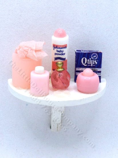 (image for) Miniature White Wall Shelf for Baby