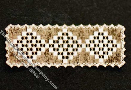 (image for) Miniature Multi-Scale Rectangular Laser Cut Doily for Dollhouses