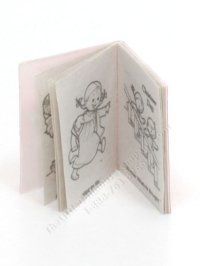 (image for) Miniature Christmas Coloring Book with Real Pages