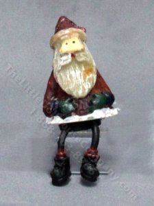 (image for) Miniature Santa Decoration for Dollhouses
