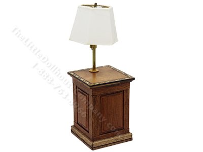 (image for) Vintage Miniature 12V Table Lamp on End Table by Tony Jones