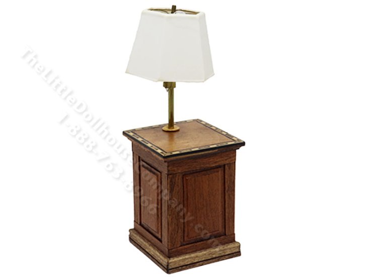(image for) Vintage Miniature 12V Table Lamp on End Table by Tony Jones