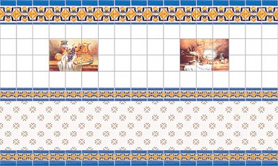 (image for) Dollhouse 1/2 Scale Model Floor Tiles