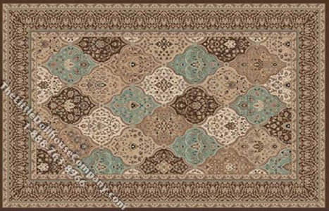 (image for) Dollhouse Scale Model Large Sized Traditional Rug