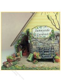 (image for) 1:144 Scale Miniature Sunnyside Gardens Interior Kit