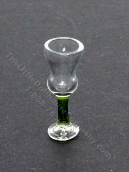 (image for) Miniature Tulip Glass with Green Stem