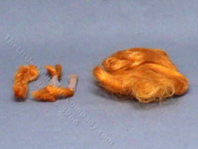 (image for) Miniature Partially Styled Red Doll Hair