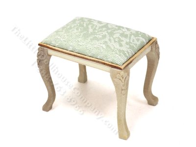 (image for) Miniature Unfinished Stool with Cushioned Seat