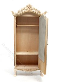 (image for) Miniature Unfinished Mirrored Wardrobe