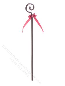 (image for) Handmade Miniature Shepherd's Crook for Dollhouses