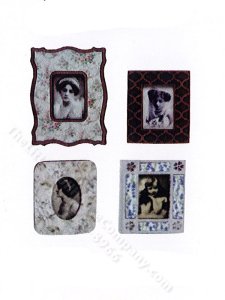 (image for) Miniature Picture Frames Kit for Dollhouses