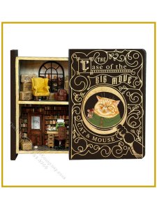 (image for) 1:48 Scale Miniature Secret Book Kit - Cat & Mouse Detective Agency - THE BIG MOVE