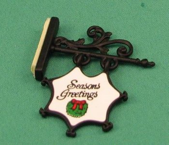 (image for) Metal Store Sign with Sticker(Discontinued)