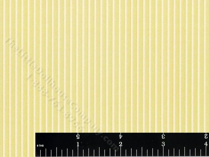 (image for) Miniature Green Striped Wallpaper