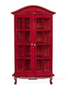 (image for) Miniature Corner Cabinet in Mahogany