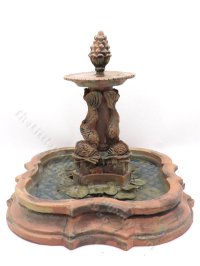(image for) Miniature Handmade Non-Functional Aged Fountain