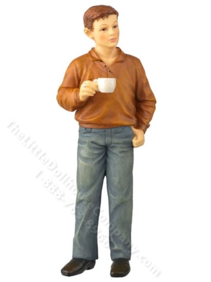 (image for) 1/12 Scale Russ, Resin Doll for Dollhouses