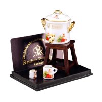 (image for) Miniature Mulled Wine Set for Dollhouses