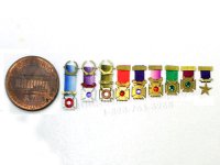 (image for) Miniature Military Medals by Jane Woodham of Truly Scrumptious
