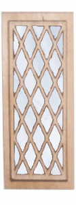 (image for) Miniature Narrow Diamond Pattern Window
