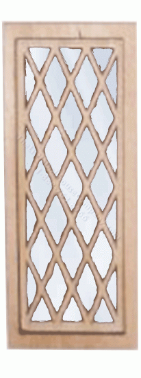 (image for) Miniature Narrow Diamond Pattern Window