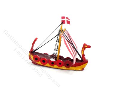 (image for) Miniature Viking Ship - 1 5/8"