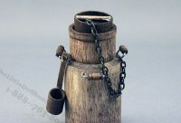 (image for) Dollhouse Scale Model Victorian Milk Can with Measuring Ladle