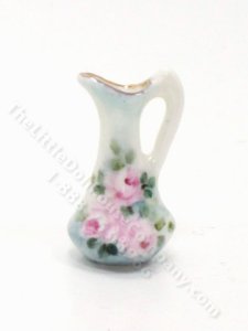(image for) Miniature Handpainted Ceramic Pitcher