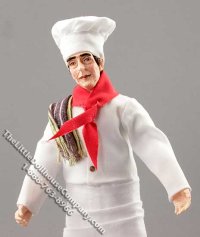 (image for) Marcia Backstrom Designed 1" Scale Chef for Dollhouses
