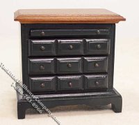 (image for) Miniature Bren Nightstand for Dollhouses