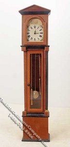(image for) Miniature Grandfather Clock for Dollhouses