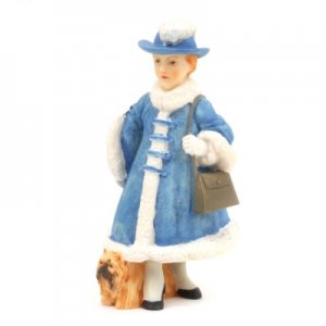(image for) 1/12 Scale Victoria Resin Doll for Dollhouses