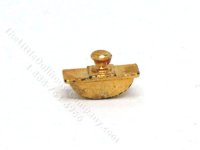 (image for) Miniature Gold Ink Blotter for Dollhouses
