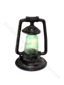 (image for) Miniature Vintage Oil Lamp for Dollhouses