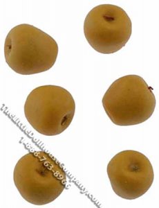 (image for) Miniature 6 Pack of Yellow Apples for Dollhouses