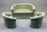 (image for) Dollhouse Miniature Living Room Set by Judith Blondell