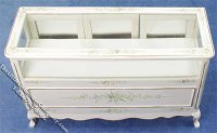 (image for) Miniature White Elegant Store Display Counter for Dollhouses