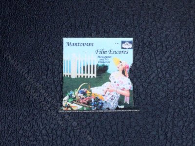 (image for) Miniature Film Encores Vinyl Record Sleeve for Dollhouses