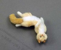 (image for) Dollhouse Scale Model Cat by Bridget McCarty