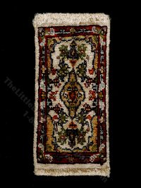 (image for) Miniature Handmade Oriental Rug for Dollhouses