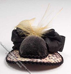(image for) Ladies Animal Print Hat by Judith Blondell