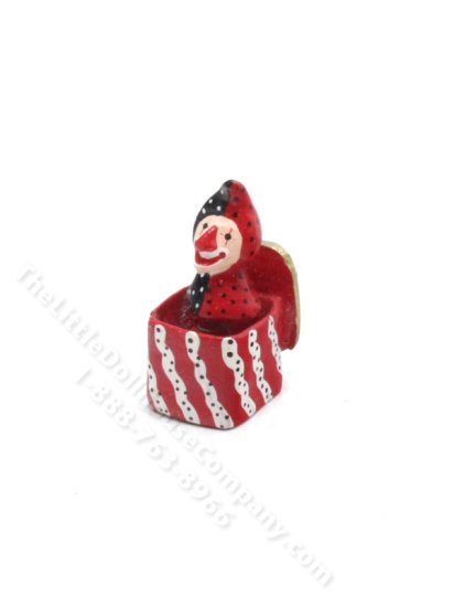(image for) Miniature Jack In The Box Toy for Dollhouses
