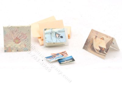 (image for) Miniature Set of Handmade Occasion Cards and Post Cards