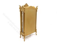 (image for) Miniature Gold Renaissance Display Cabinet for Dollhouses