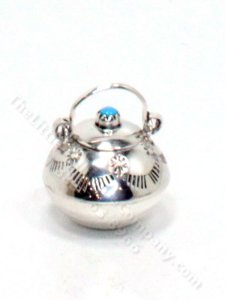 (image for) Handmade Miniature Sterling Silver Soup Tureen