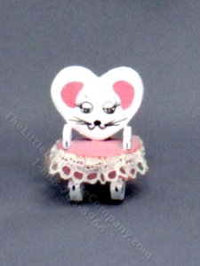 (image for) Miniature Child's Mouse Rocking Chair